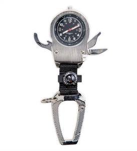 Year-to-Remember Pocket Watch Compass Multi-Tool with Commemorative Half Dollar