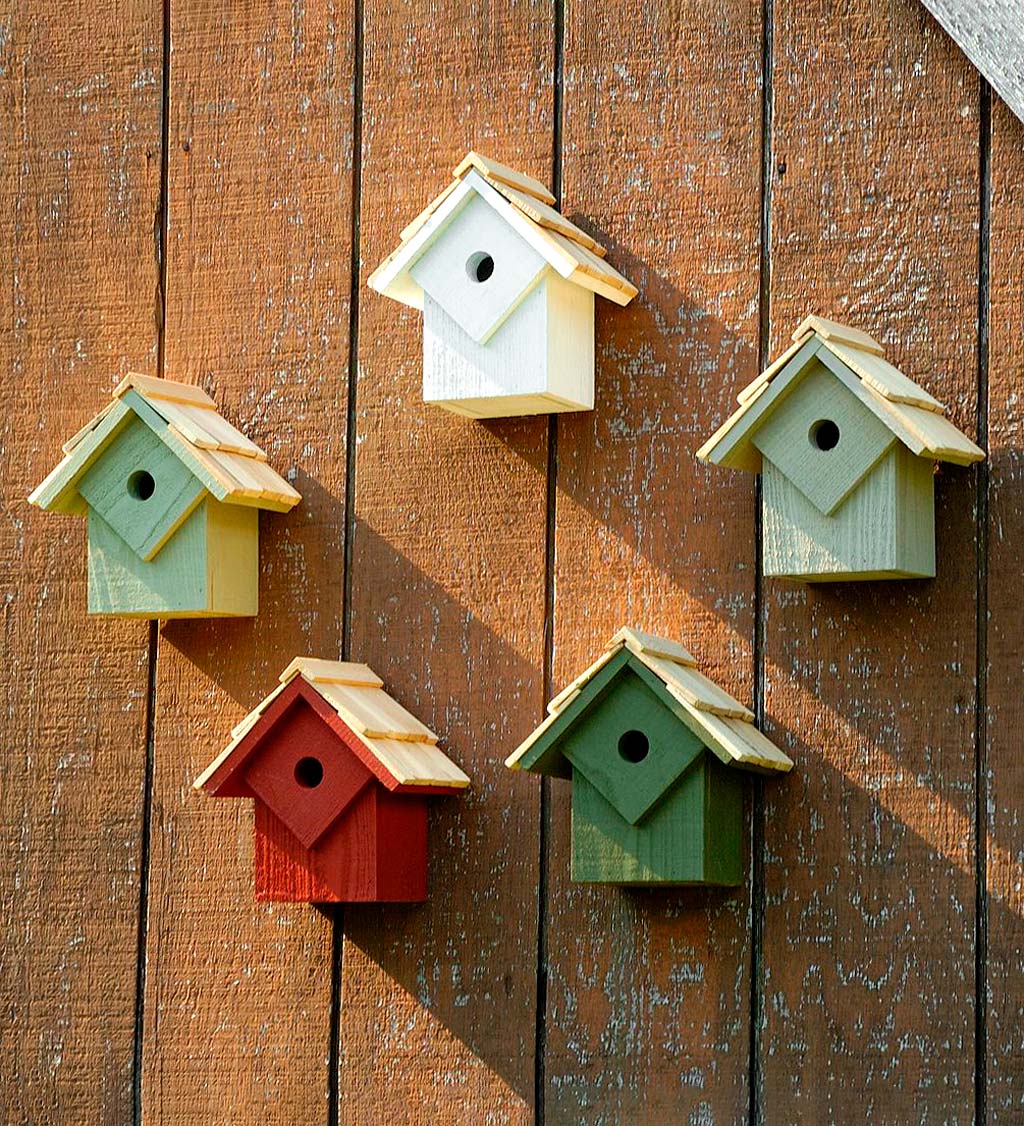 Summer Home Birdhouses, Set of 5 swatch image