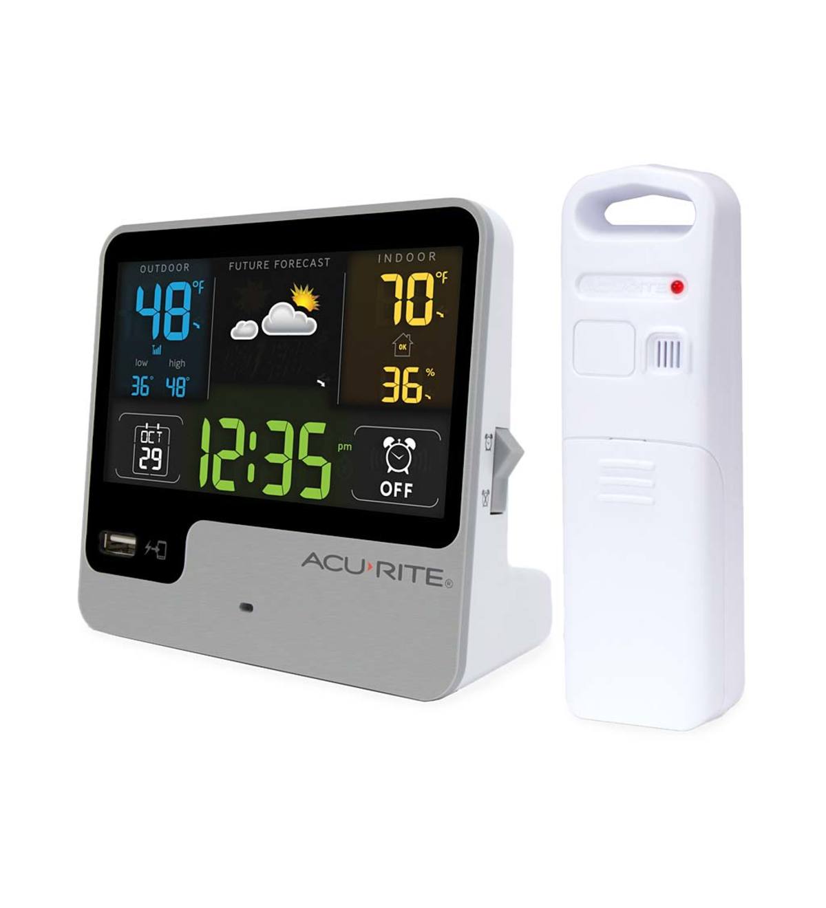 Alarm Clock with Weather Forecaster