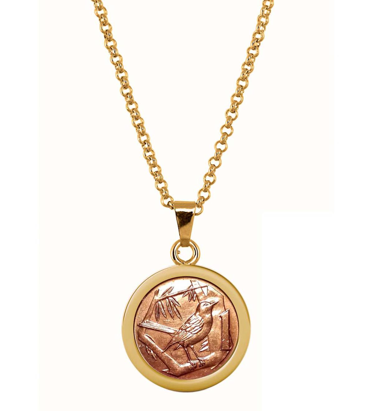 Thrush Coin Necklace