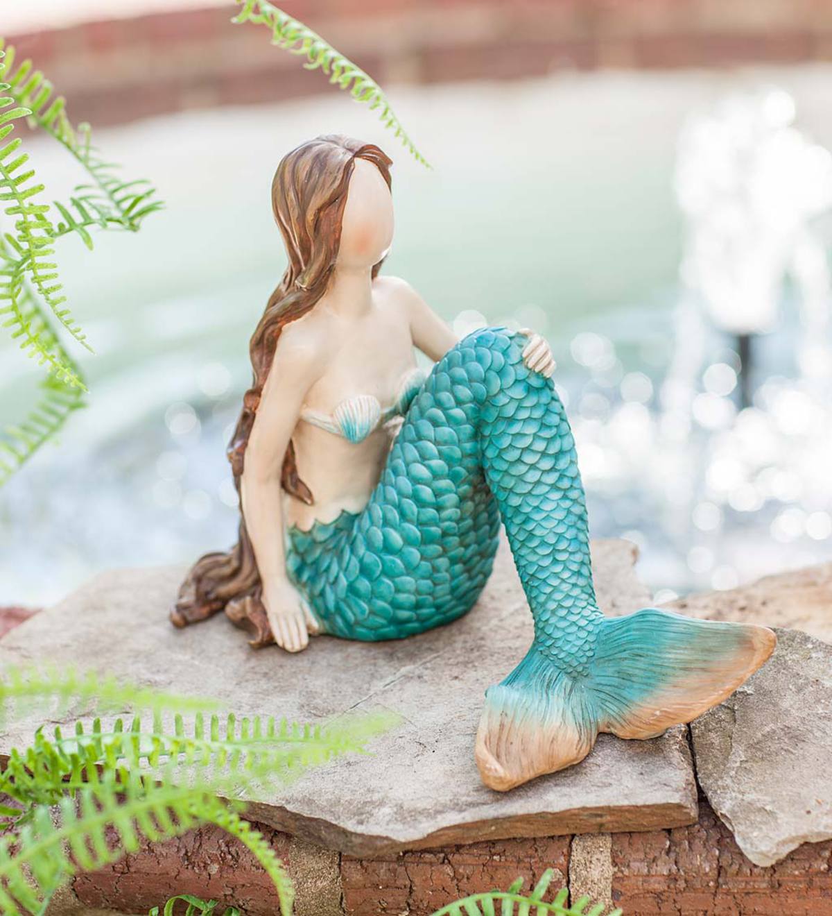 Indoor/Outdoor Mermaid Figurine