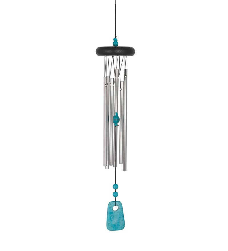Chakra Wind Chimes with Semi-Precious Stone Accents swatch image