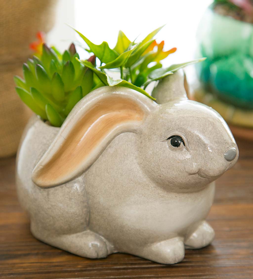 Cute Ceramic Bunny Rabbit signed on bottom