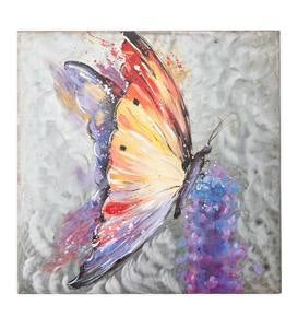 Handcrafted Butterfly Metal Wall Art