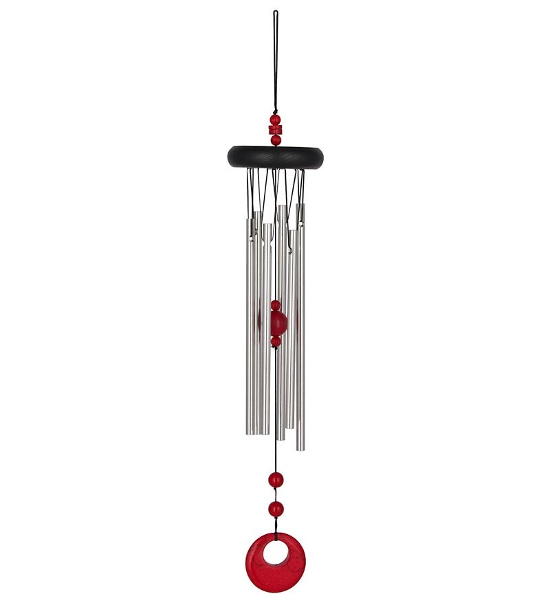 Chakra Wind Chimes with Semi-Precious Stone Accents swatch image
