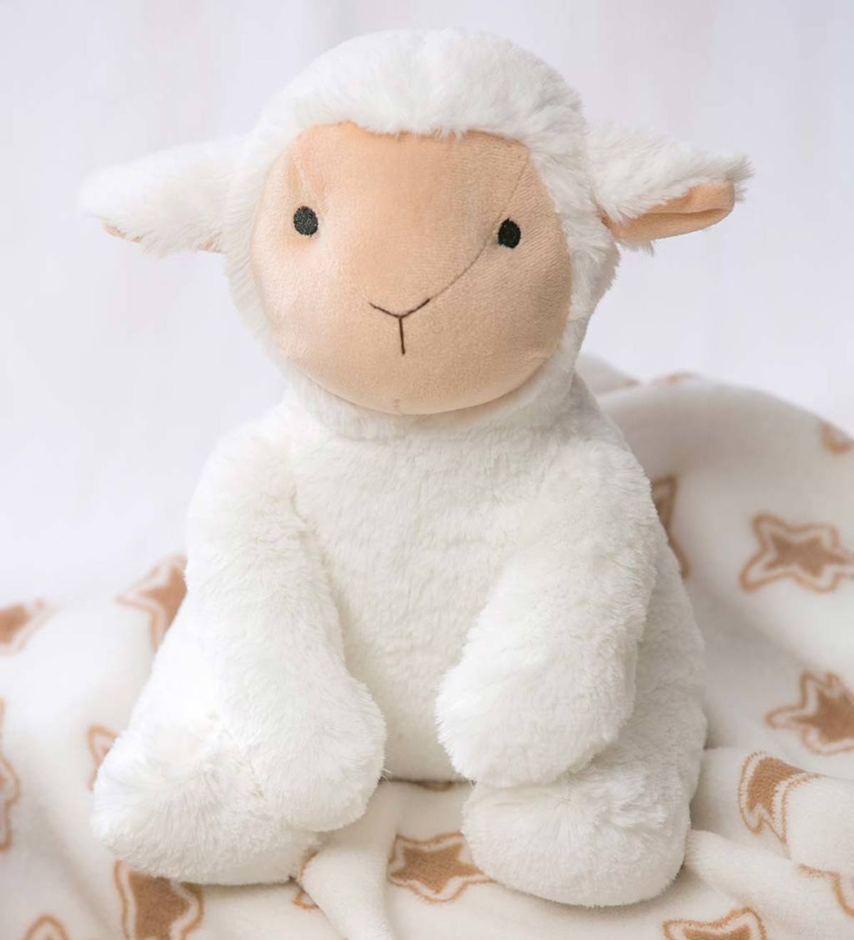 Plush Lamb Stuffed Animal with Blanket Gift Set | Wind and Weather