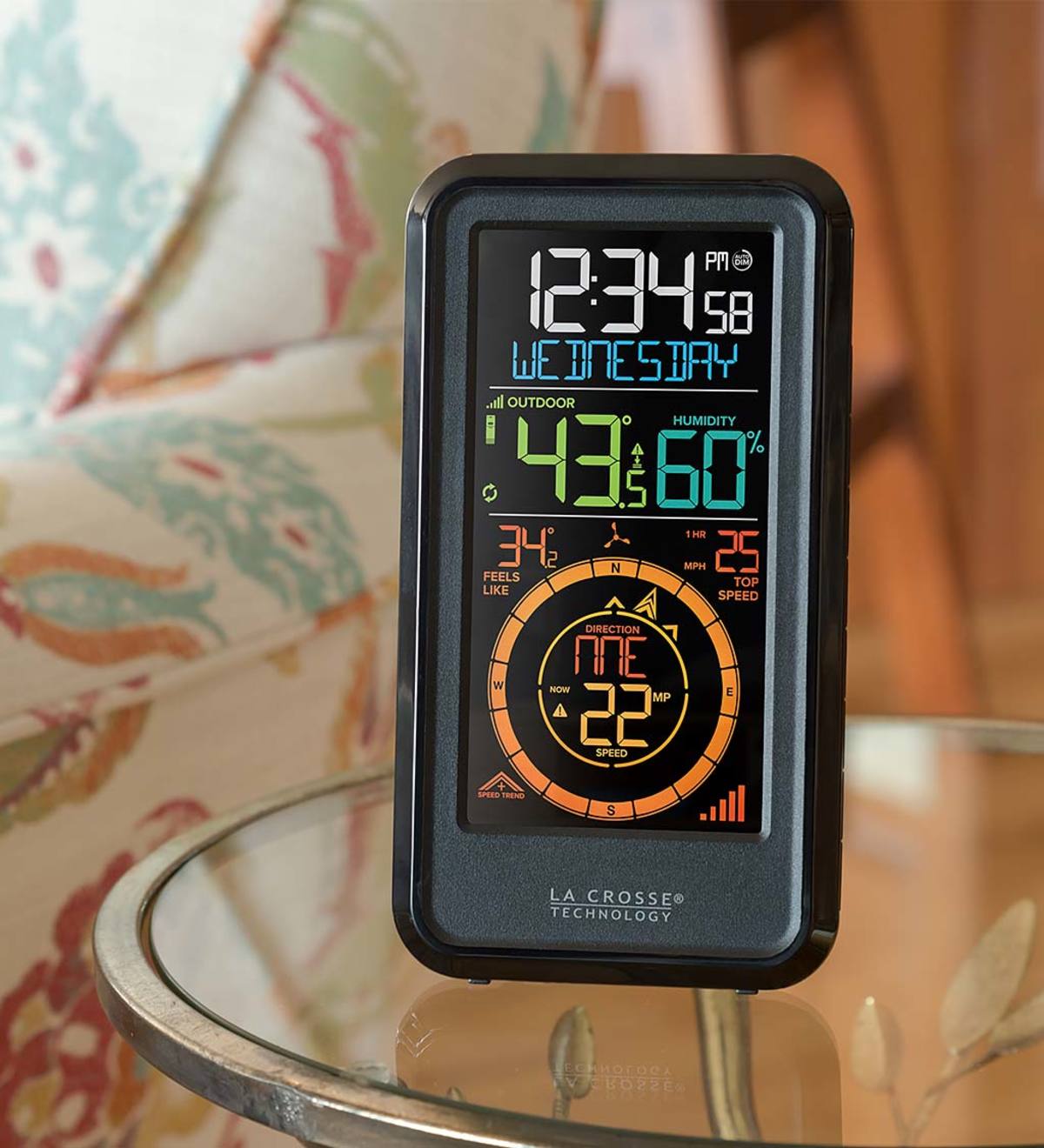 Handheld Weather Station with 3-in-1 Remote Sensor | Wind and Weather