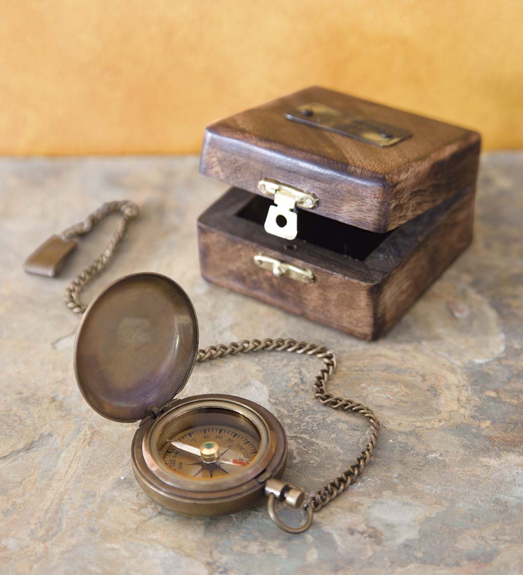 Antique Brass Compass swatch image