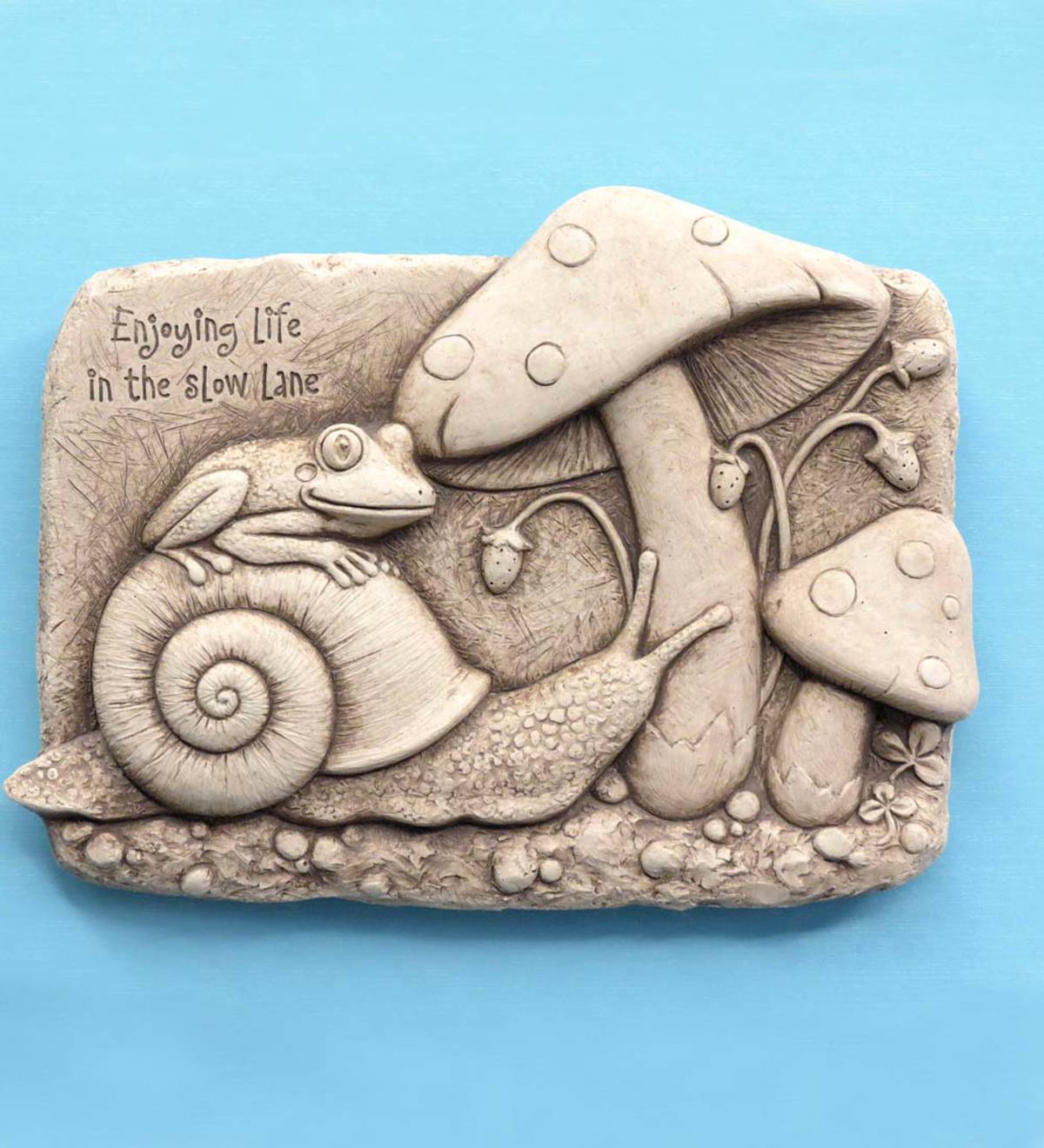 Life in the Slow Lane Stone Plaque by Carruth Studio