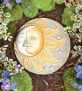 Sun & Moon Garden Stone