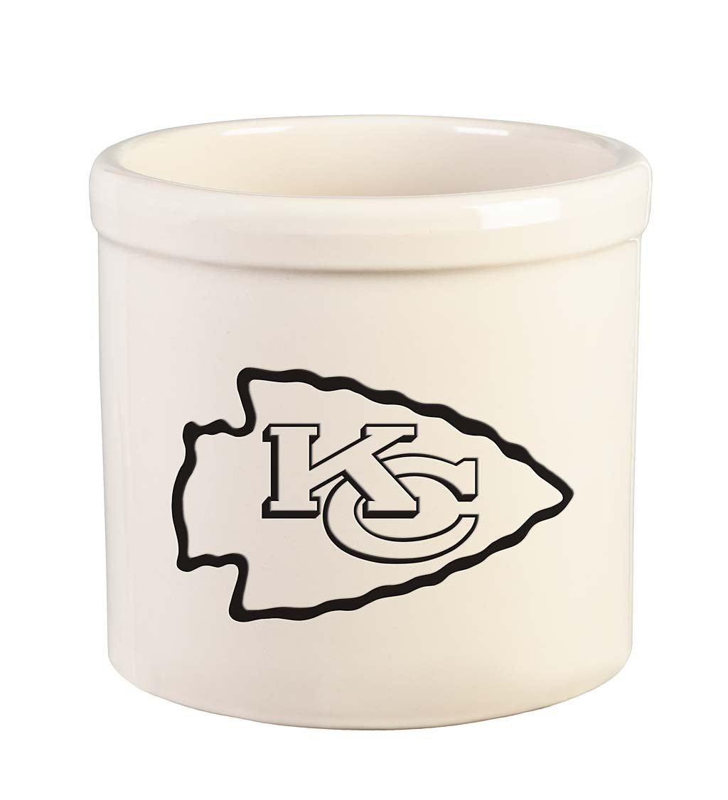 NFL Team Logo Stoneware Crock swatch image