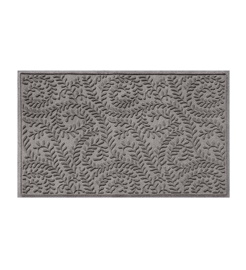 Waterhog Indoor/Outdoor Leaves Doormat, 3' x 5' swatch image