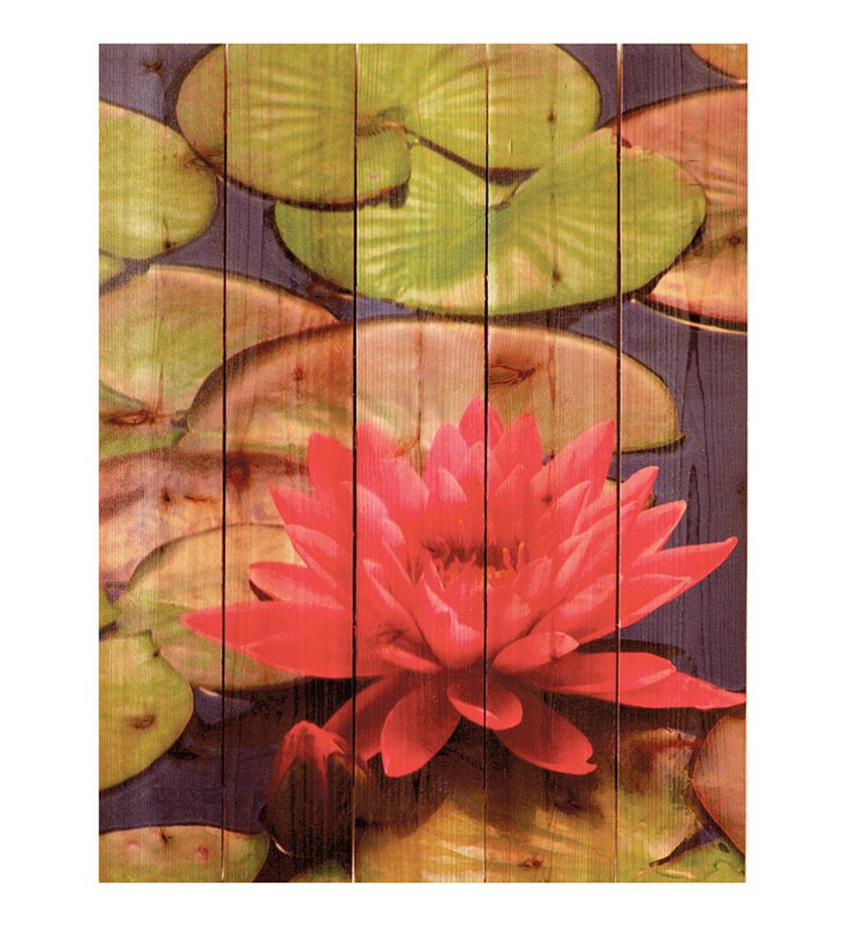 Handmade Pink Lotus Wall Hanging by Gizaun Art™