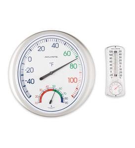 Snowman Fancy Thermometer and  Psychrometer Home and Garden Indoor & Outdoor A_r 