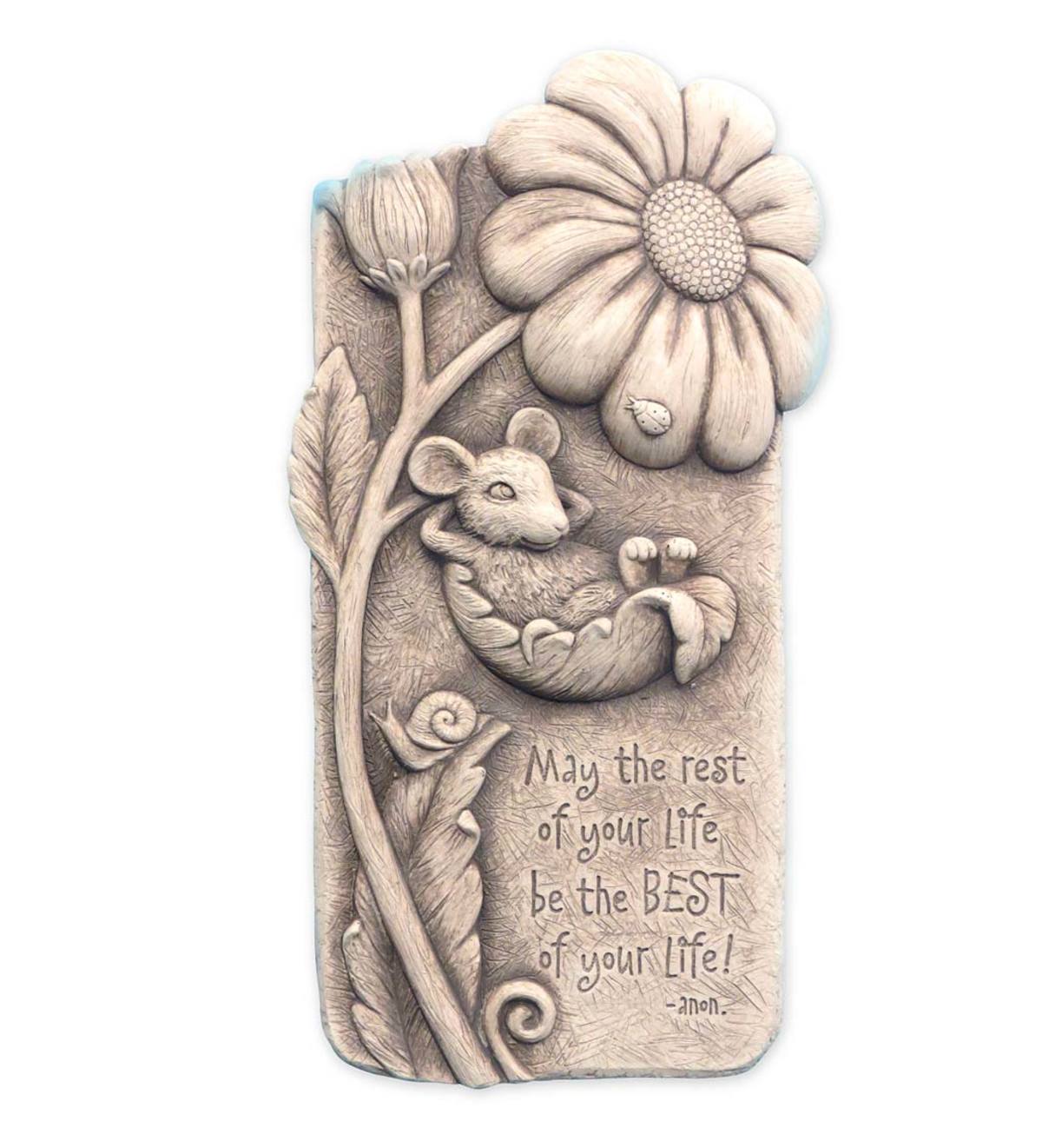 Best of Your Life Stone Plaque by Carruth Studio