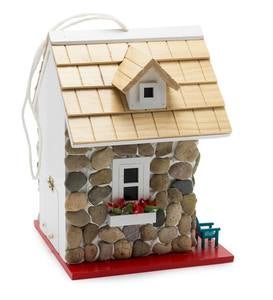 Stone Cottage Birdhouse