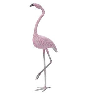 Flamingo Metal Yard Sculpture