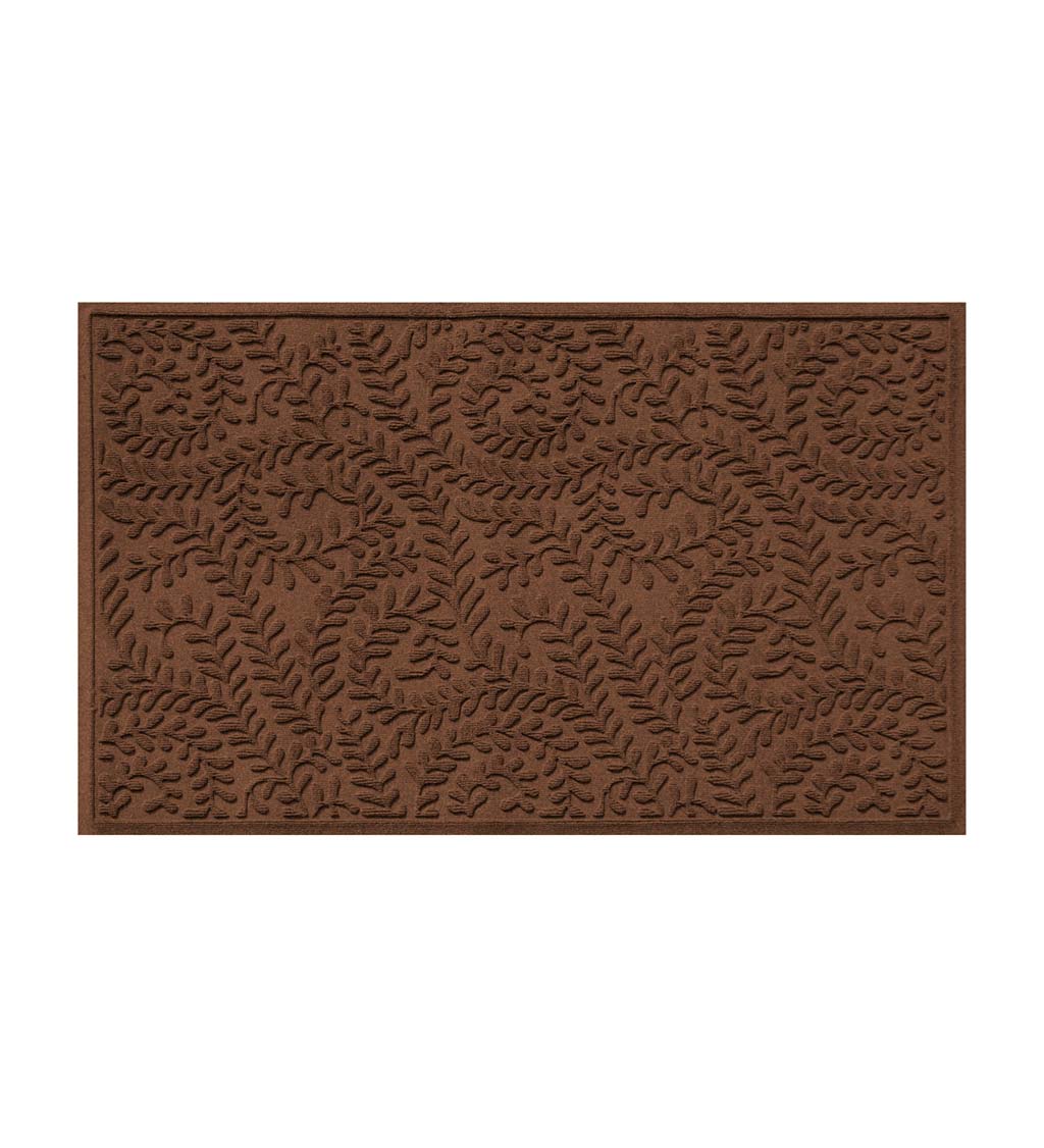 Waterhog Indoor/Outdoor Leaves Doormat, 22" x 60"