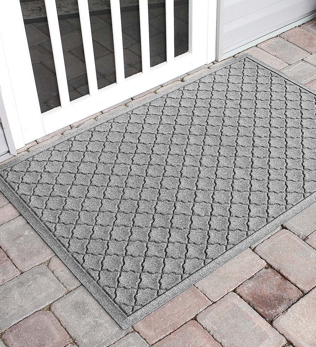 Waterhog Indoor/Outdoor Geometric Doormat, 3' x 7'