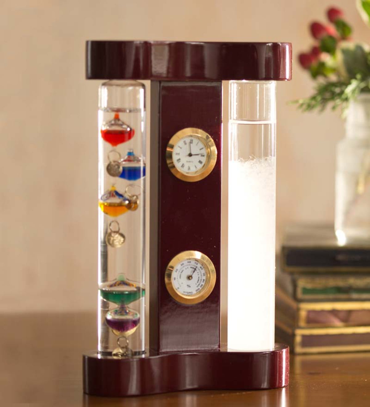Galileo Weather Station with Clock Barometer and Thermometer 