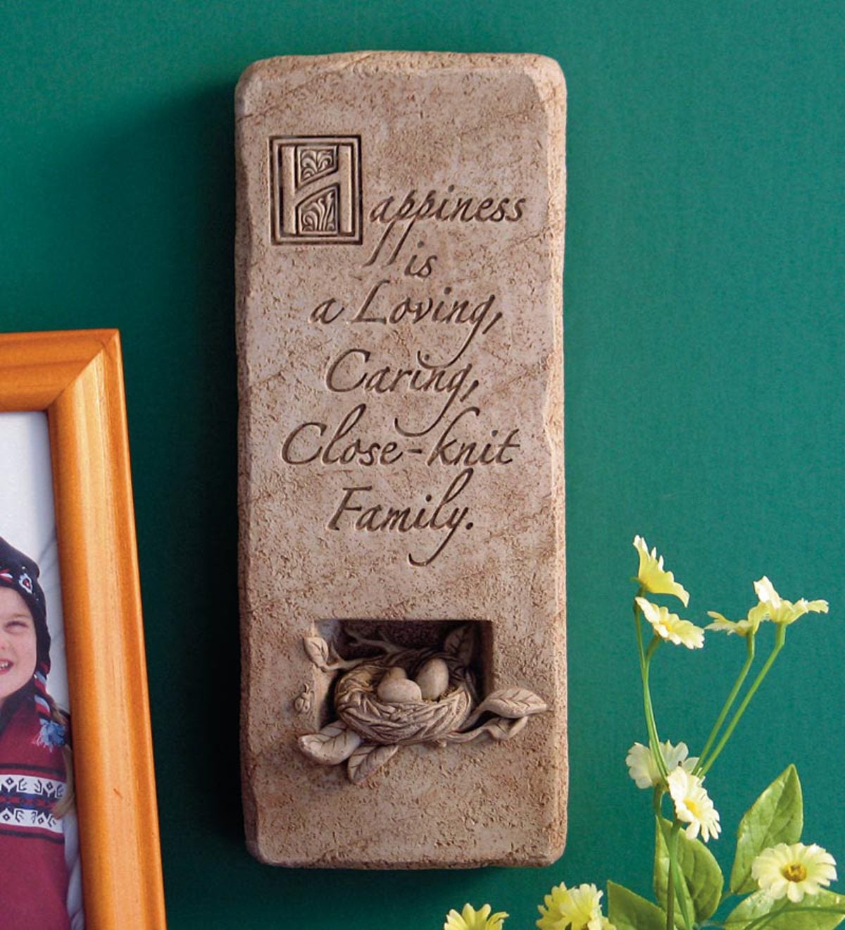 Blissful Home Stone Plaque by Carruth Studio