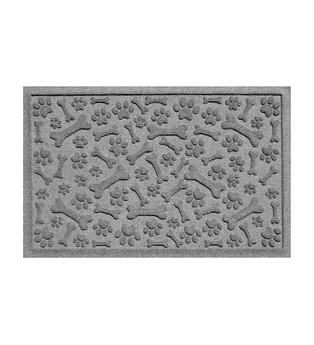 Waterhog Paws and Bones Doormat, 2' x 3' swatch image