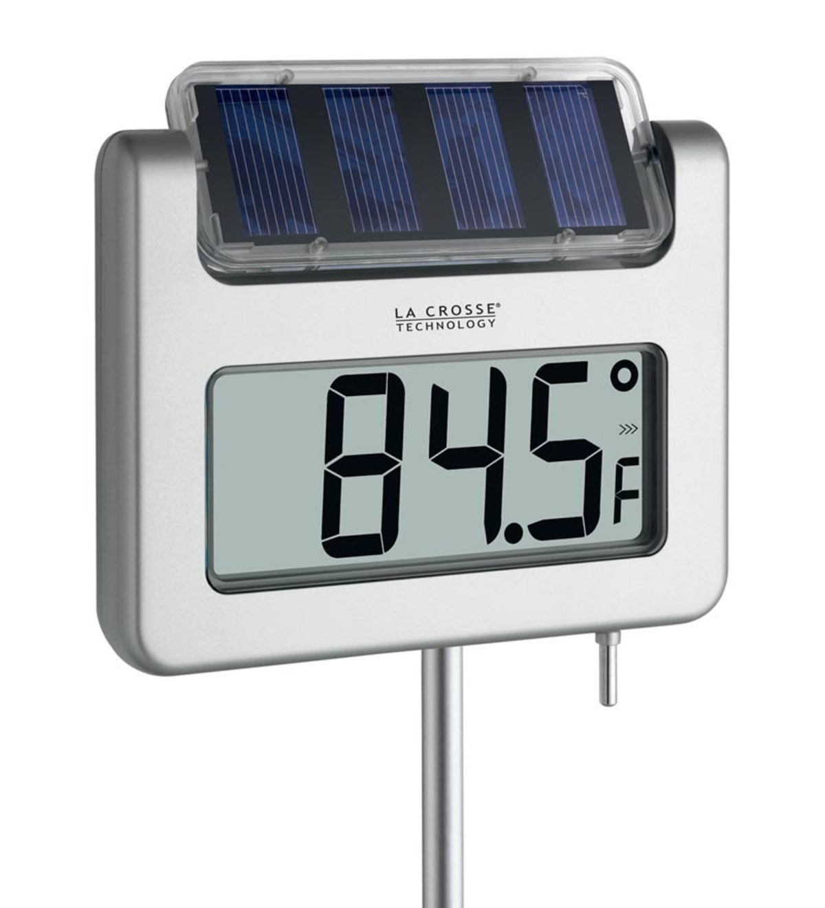 Solar-Powered Garden Thermometer by La Crosse Technology | Wind and Weather