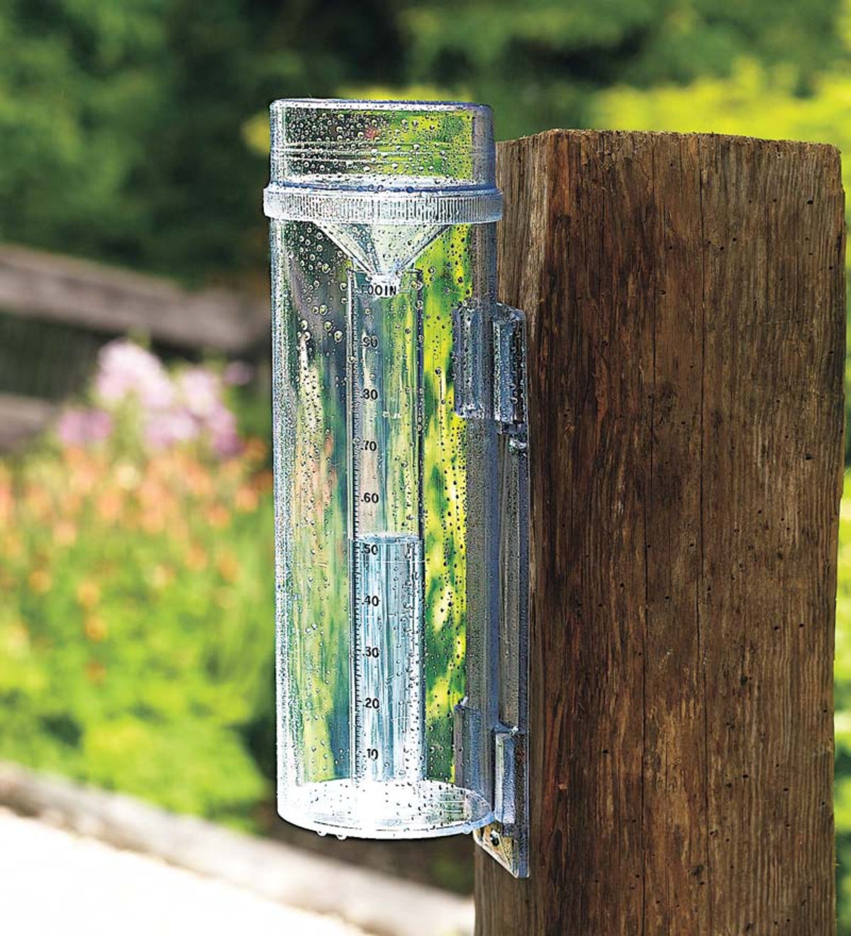 Professional Rain, Snow and Hail Gauge with Mounting Hardware