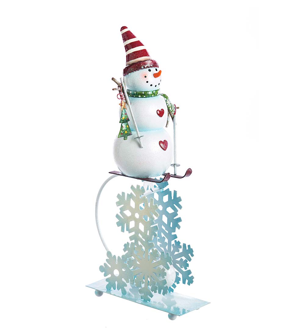 Metal Christmas Balancer - Snowman | Wind and Weather