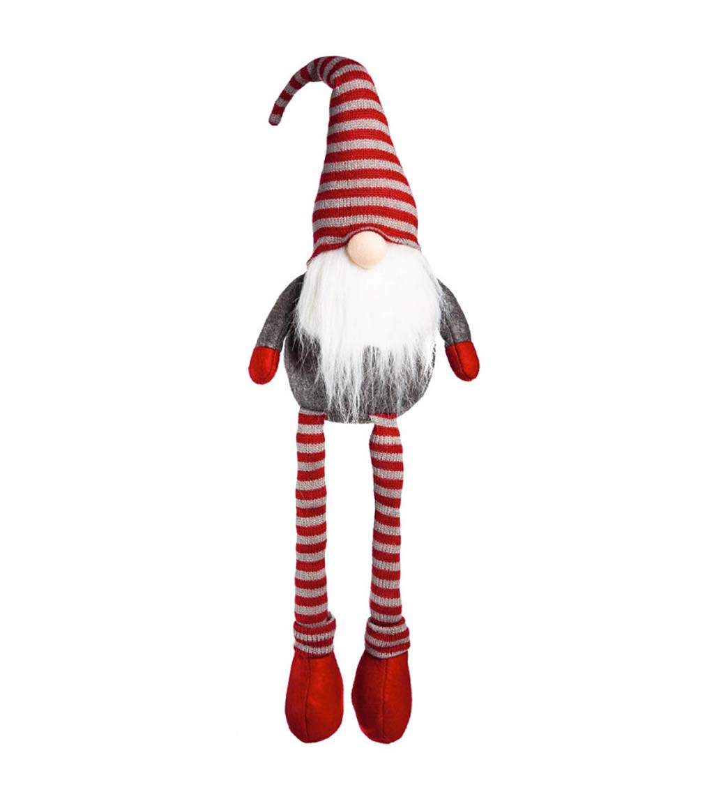 Plush Long Legs 22" Santa