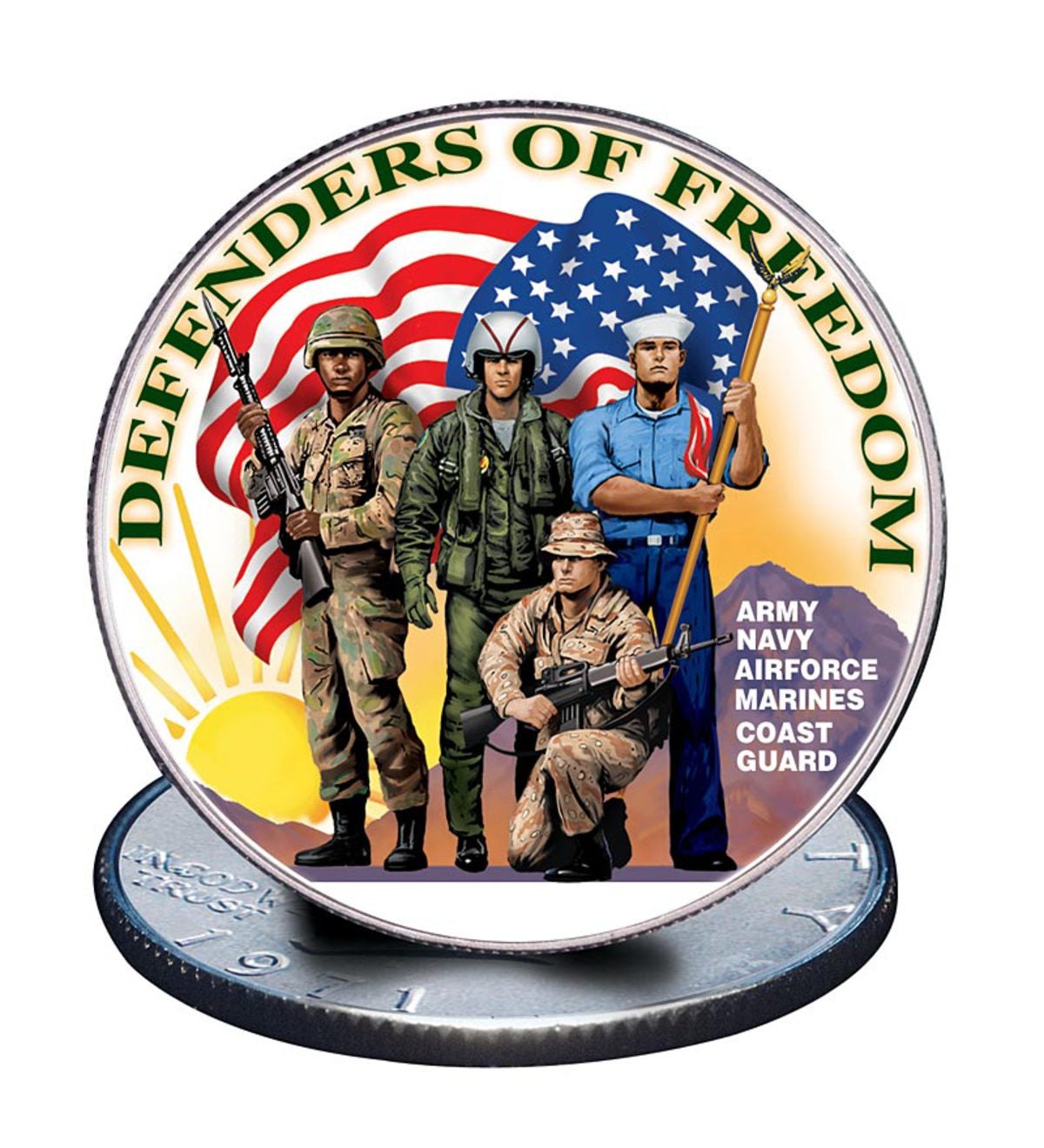 U.S. Armed Forces Dollar Coin