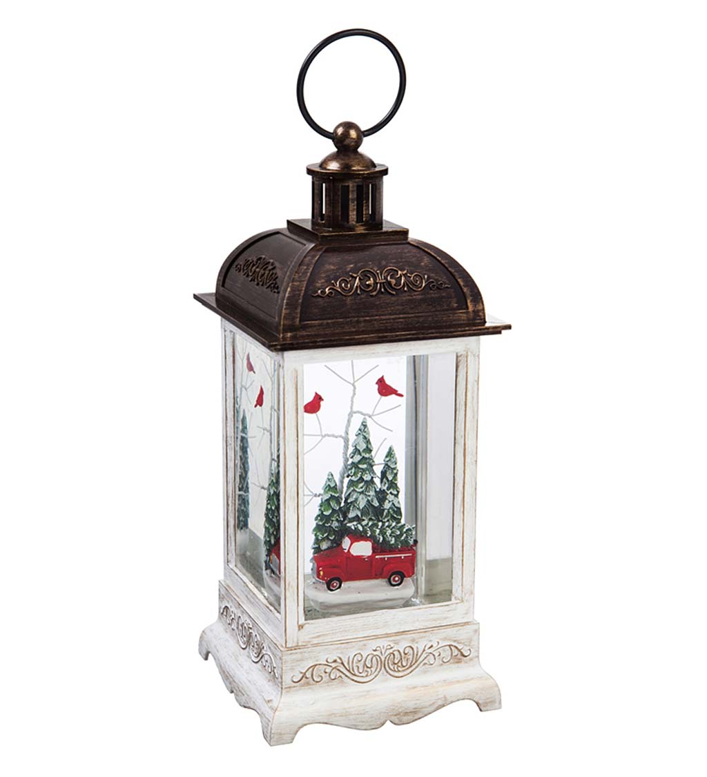 Antique Truck LED Lantern with Spinning Action Table Decor | Home ...