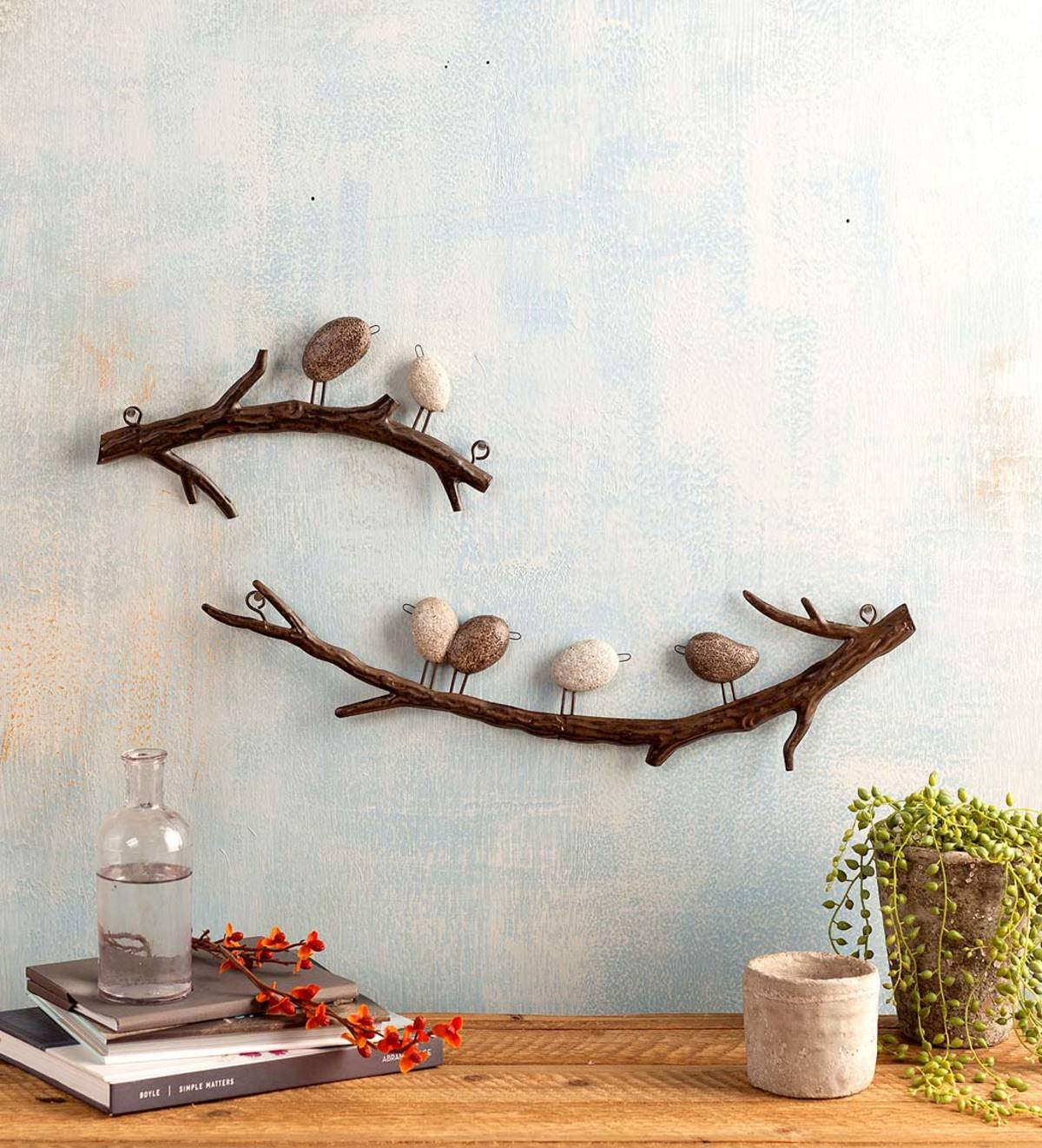 Birds on a Branch Wall Art