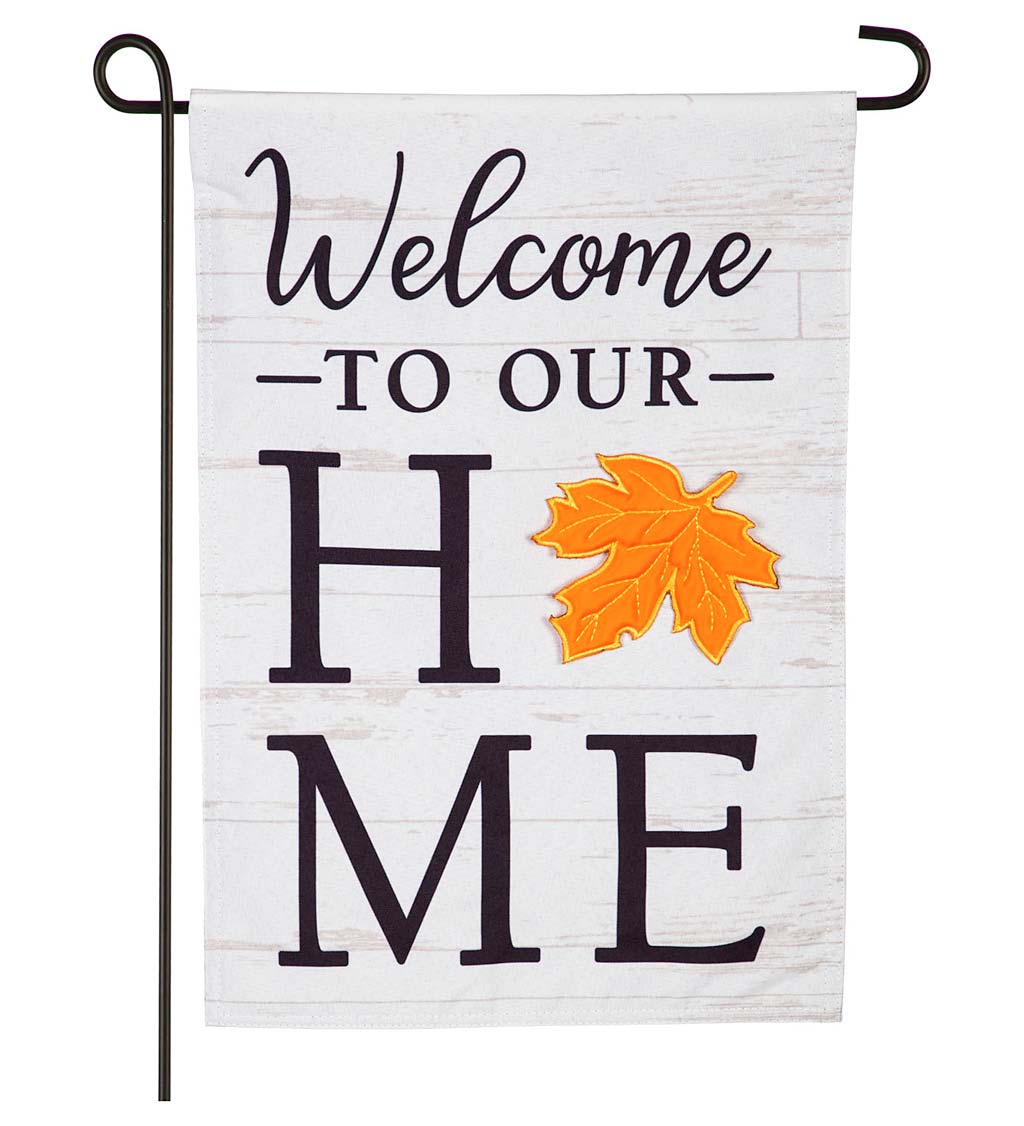 Interchangeable Holiday Welcome Flag