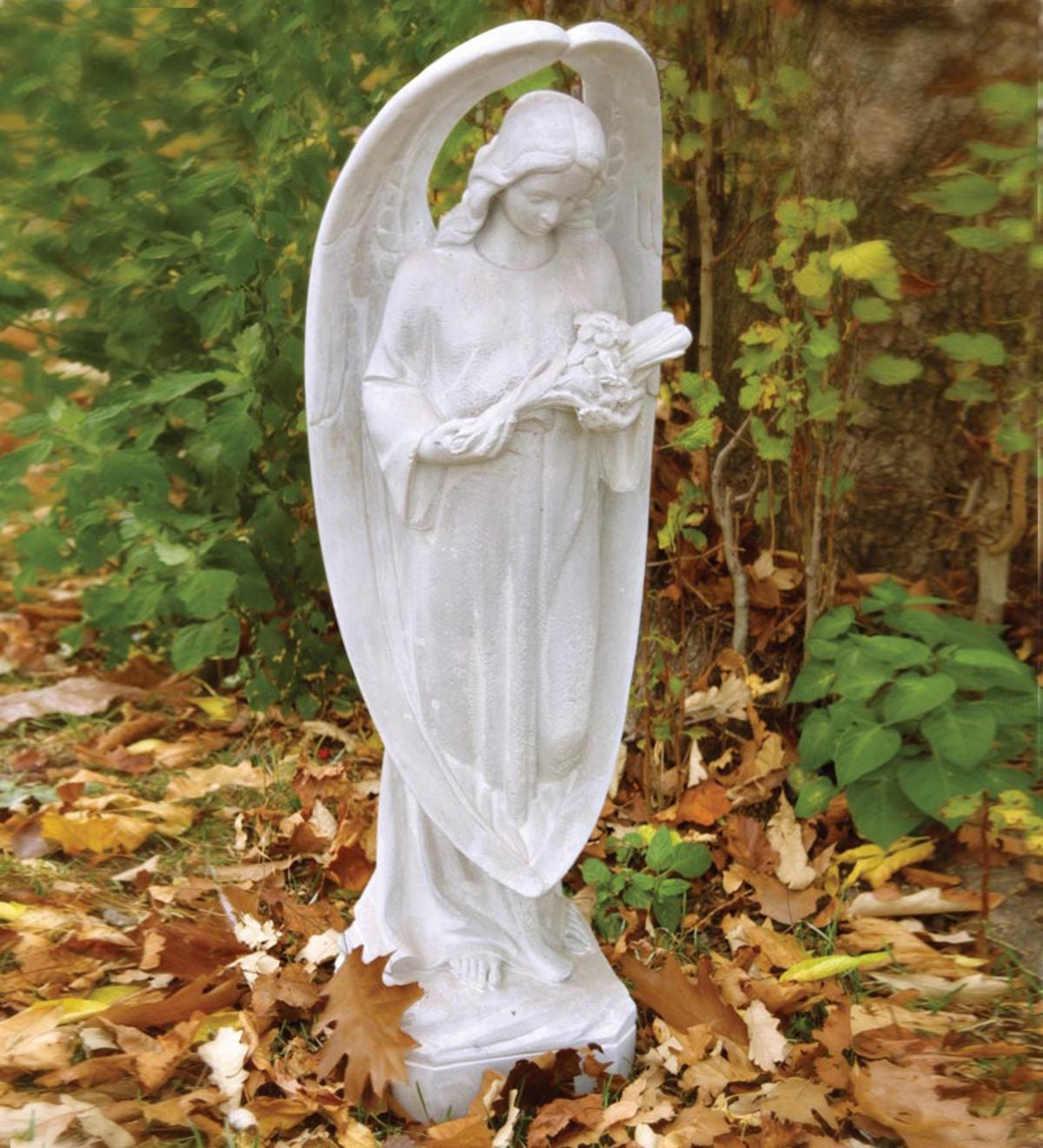 angel garden statue mourning statues orlandi statuary angels outdoor windandweather wind weather sculpture choose board lawn
