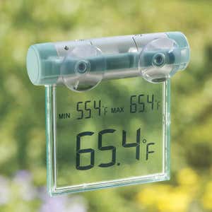 Custom Imprinted Large Suction Cup Indoor Outdoor Window Thermometer