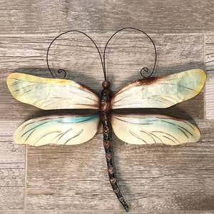 Bits and Pieces - Metal Monarch Butterfly Wall Art - Decorative Hanging Wall Sculpture for Your Home